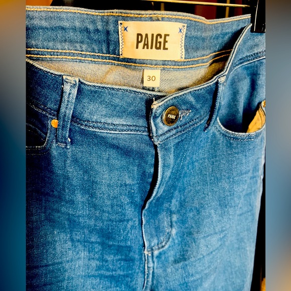 Paige Women's Skyline Mid Rise Bootcut Jeans - Kasey Blue - Size 30 (8-10). - Picture 4 of 4